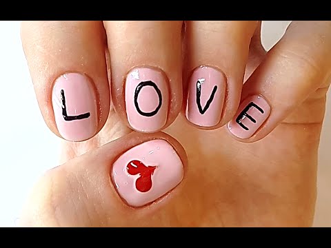nail polish that spells love